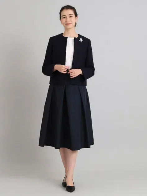 オペークドットクリップ 入学式 スーツ上下  スカート 好感度抜群！セレモニー服の正解 | OPAQUE.CLIP（オペークドット