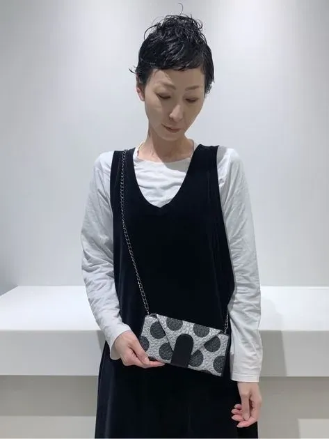 HIROKO HAYASHI クラッチバッグ　長財布　別うリチェーン付き チェーン付長財布用 ロングチェーン（キーケース・キーホルダー