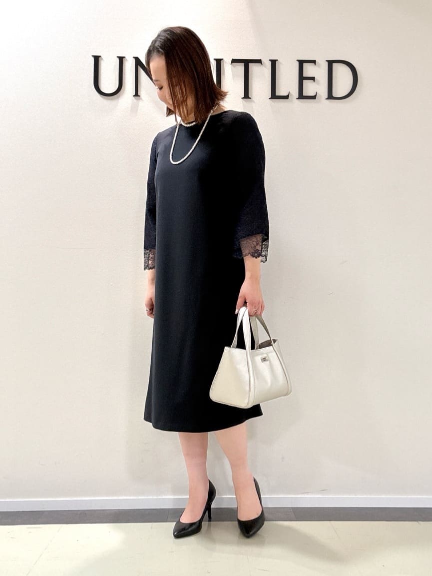 YUIさんの「UNTITLED｜【入卒/セレモニー/通勤】ラメツイード ノーカラージャケット」を使ったコーディネート