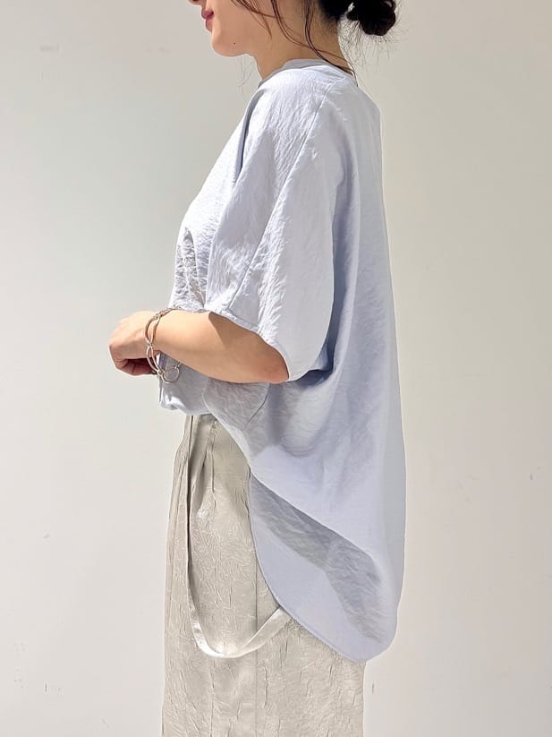 そんさんの「INDIVI｜【洗える／UVケア／SETUP可能】スキッパードルマンブラウス」を使ったコーディネート