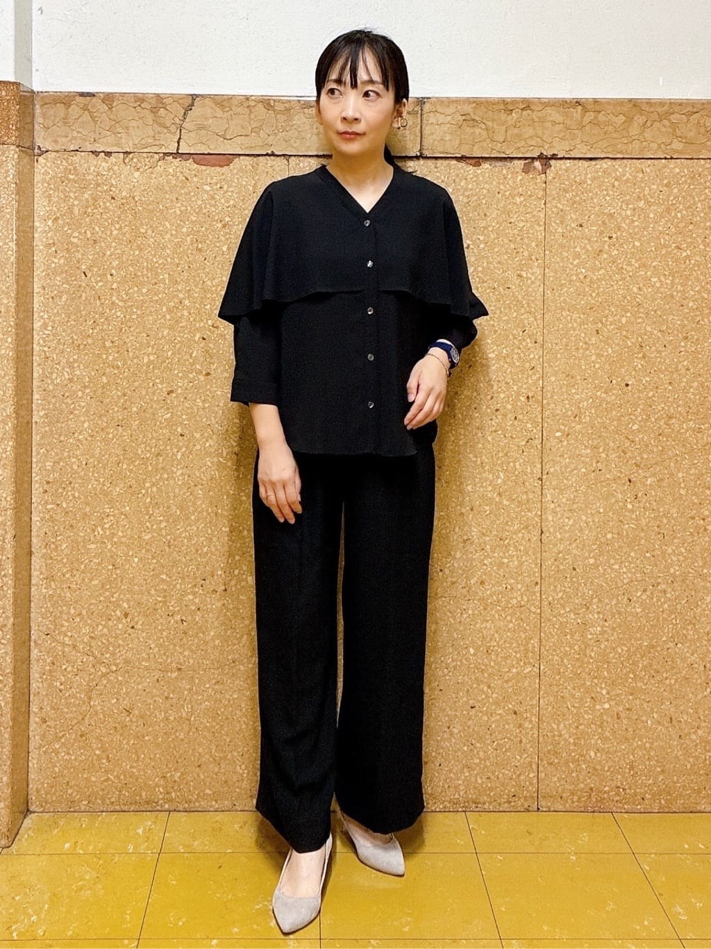 hattoriさんの「INDIVI｜【日本製】ビスチェインナータンクトップ」を使ったコーディネート