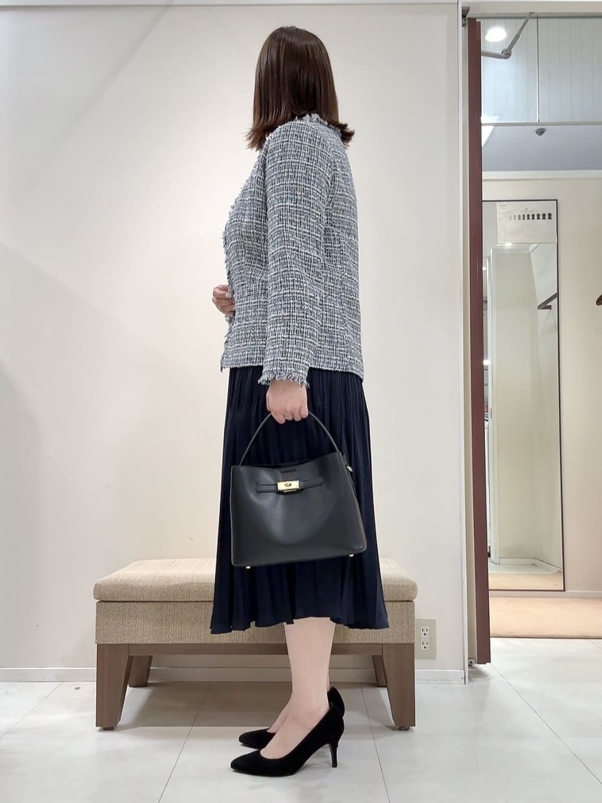 YUIさんの「UNTITLED｜【仕事着/スーツ】ファンシーツイード ジャケット」を使ったコーディネート