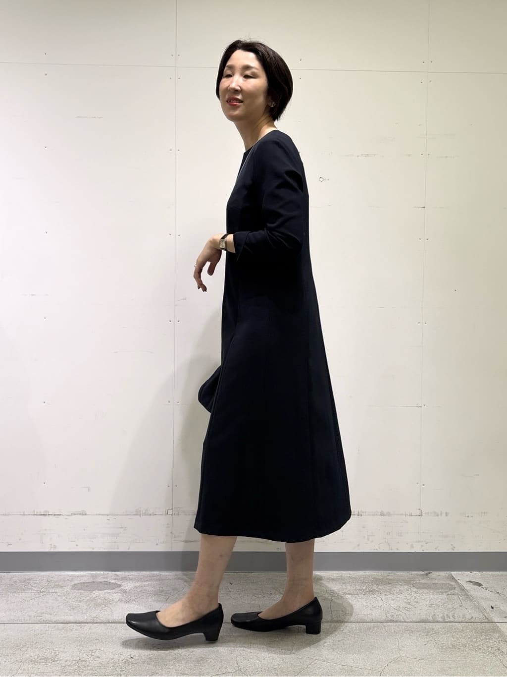 yuriさんの「INDIVI｜【上品光沢／セレモニー／SETUP可能】切り替えデザインジャケット」を使ったコーディネート