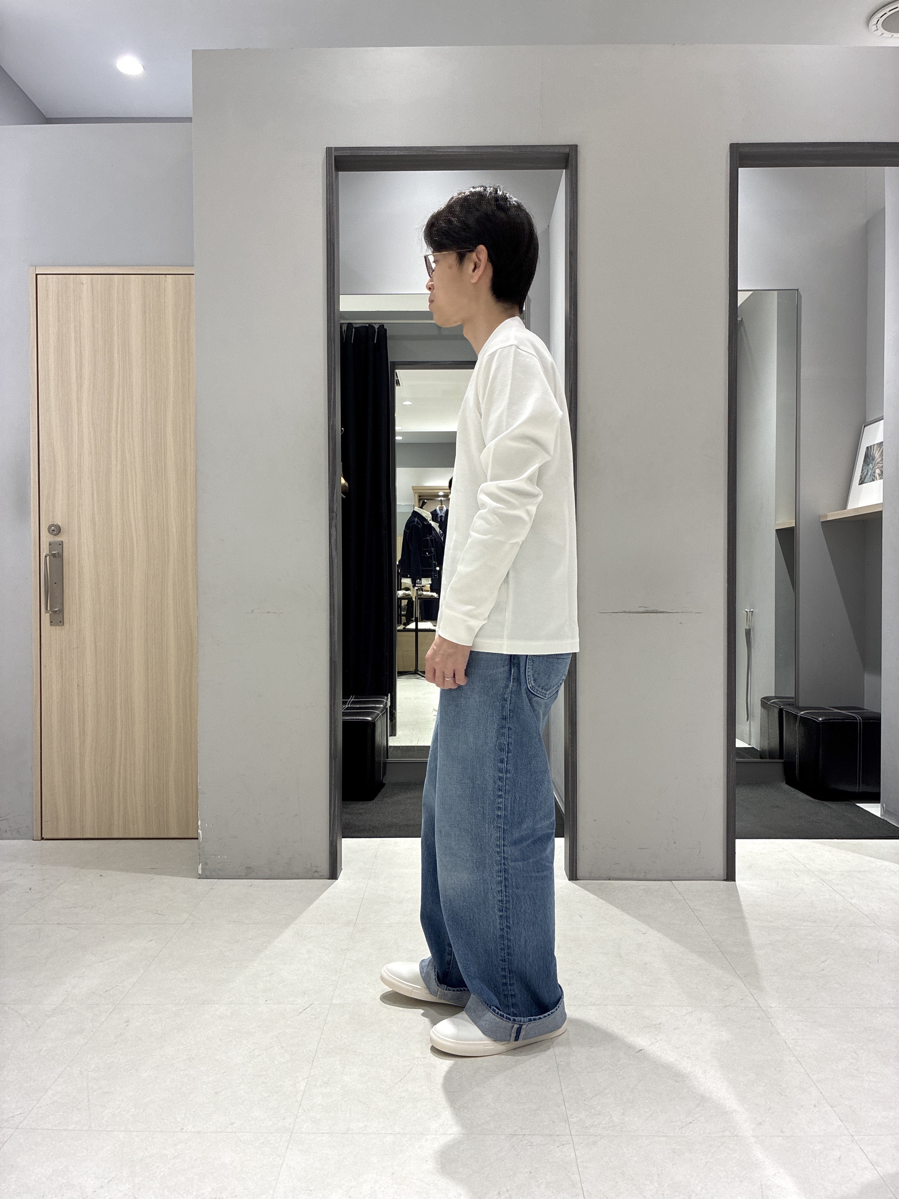 わいずみさんの「TAKEO KIKUCHI｜2WAYアクティブ ライト ブルゾン」を使ったコーディネート