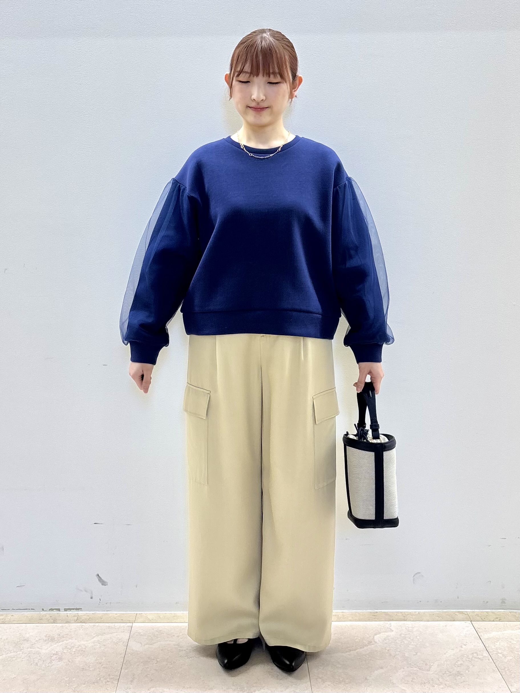 Satoさんの「Reflect｜チュールレイヤードスリーブプルオーバー」を使ったコーディネート