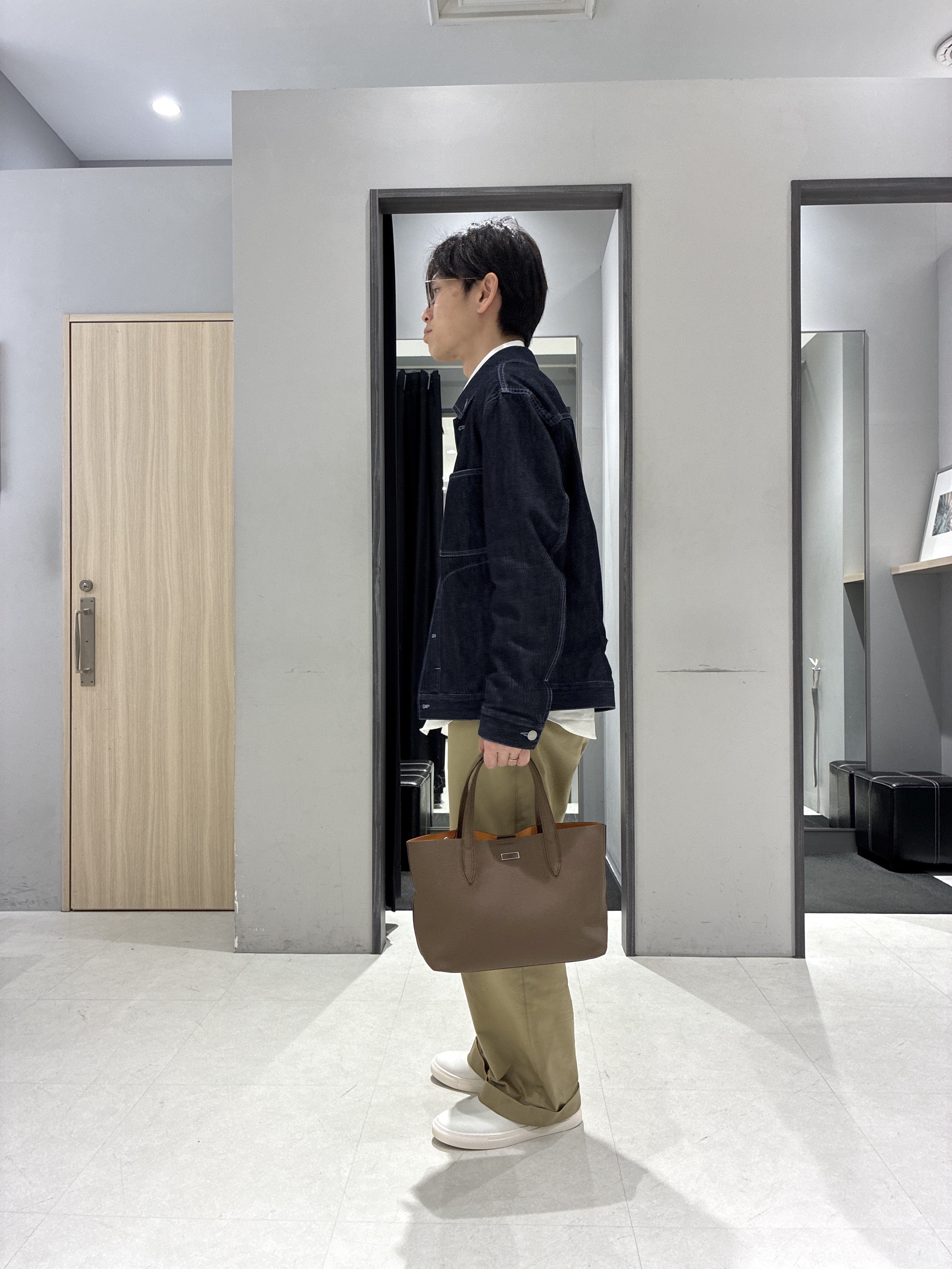 わいずみさんの「TAKEO KIKUCHI｜【BOWLER HAT LABEL】エクスプローラー Gジャン」を使ったコーディネート