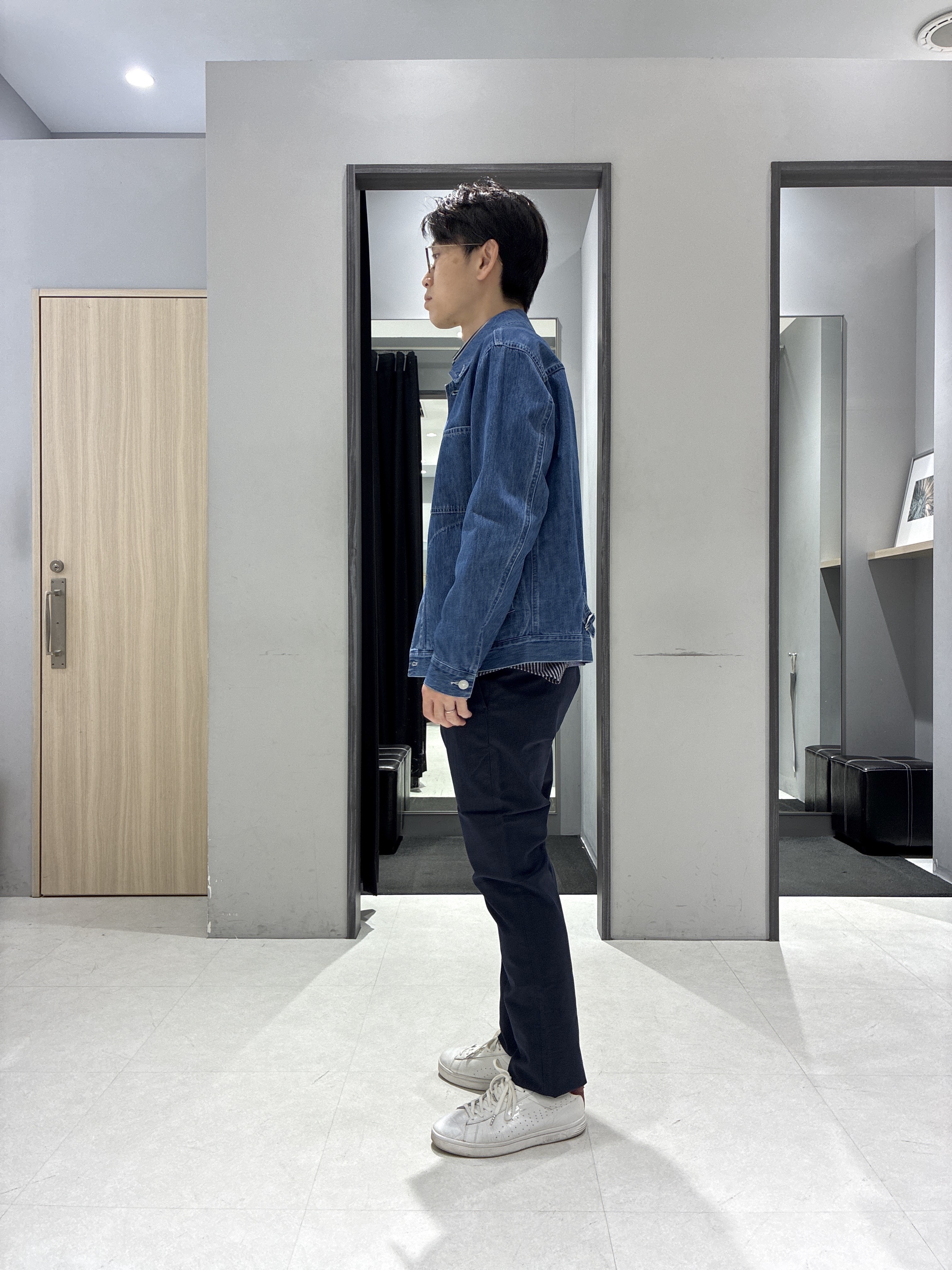 わいずみさんの「TAKEO KIKUCHI｜【BOWLER HAT LABEL】エクスプローラー Gジャン」を使ったコーディネート