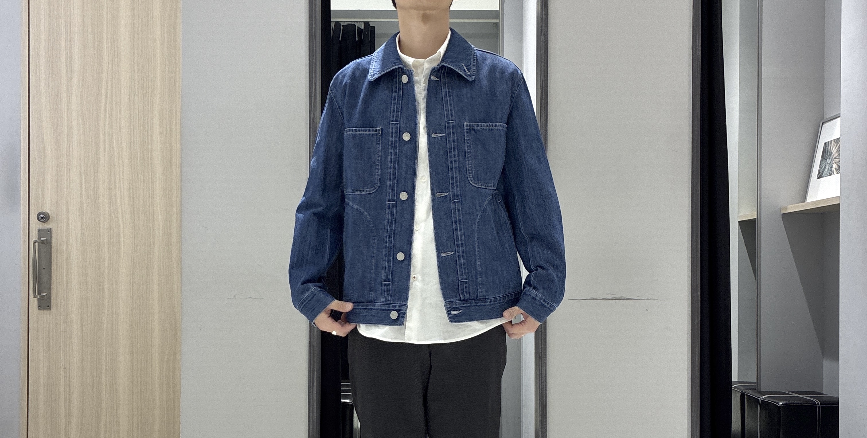 わいずみさんの「TAKEO KIKUCHI｜【BOWLER HAT LABEL】エクスプローラー Gジャン」を使ったコーディネート
