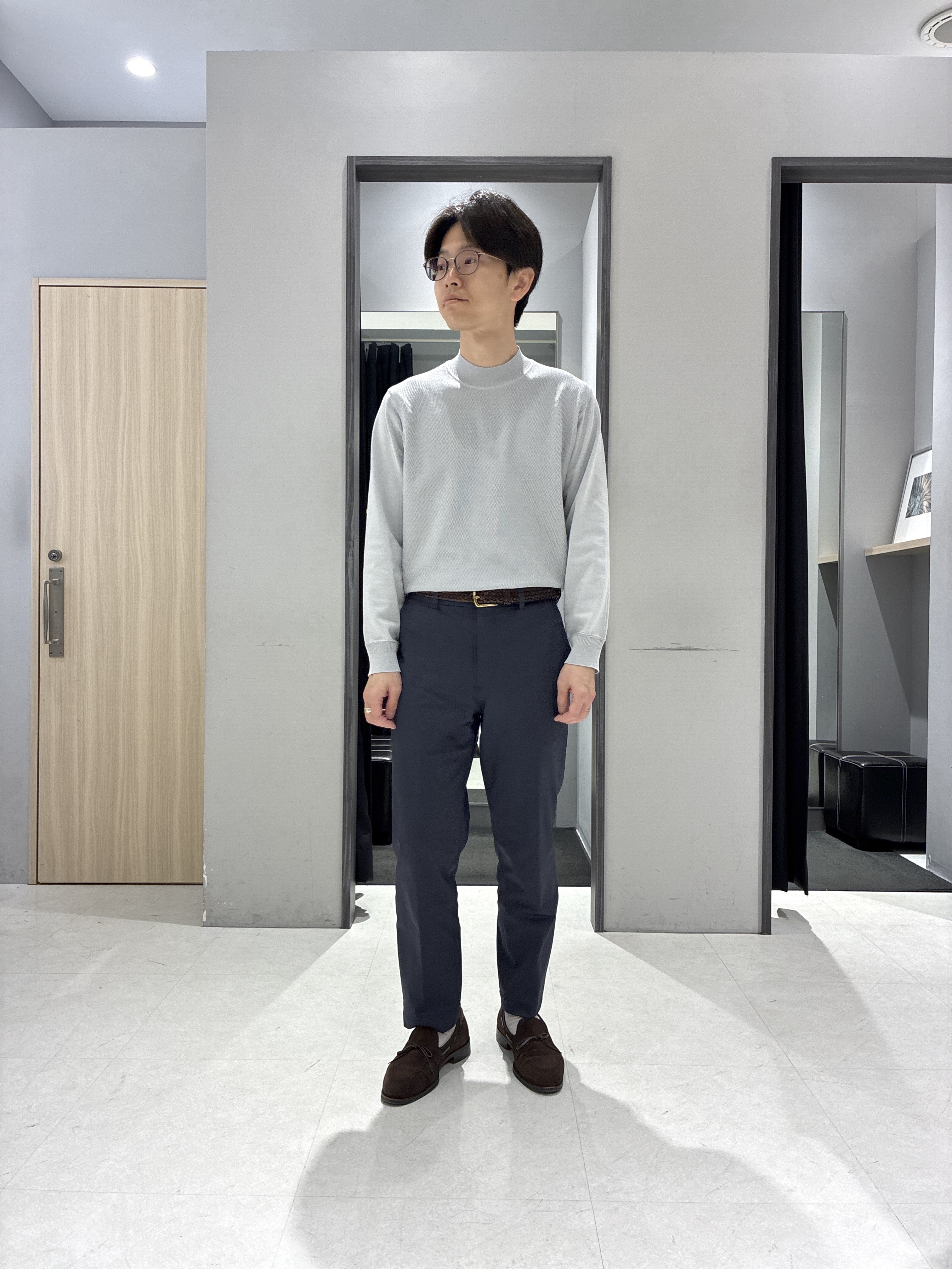わいずみさんの「TAKEO KIKUCHI｜【360&deg;ストレッチ/軽量】None Of Stress ライト ジャケット（セットアップ対応）」を使ったコーディネート