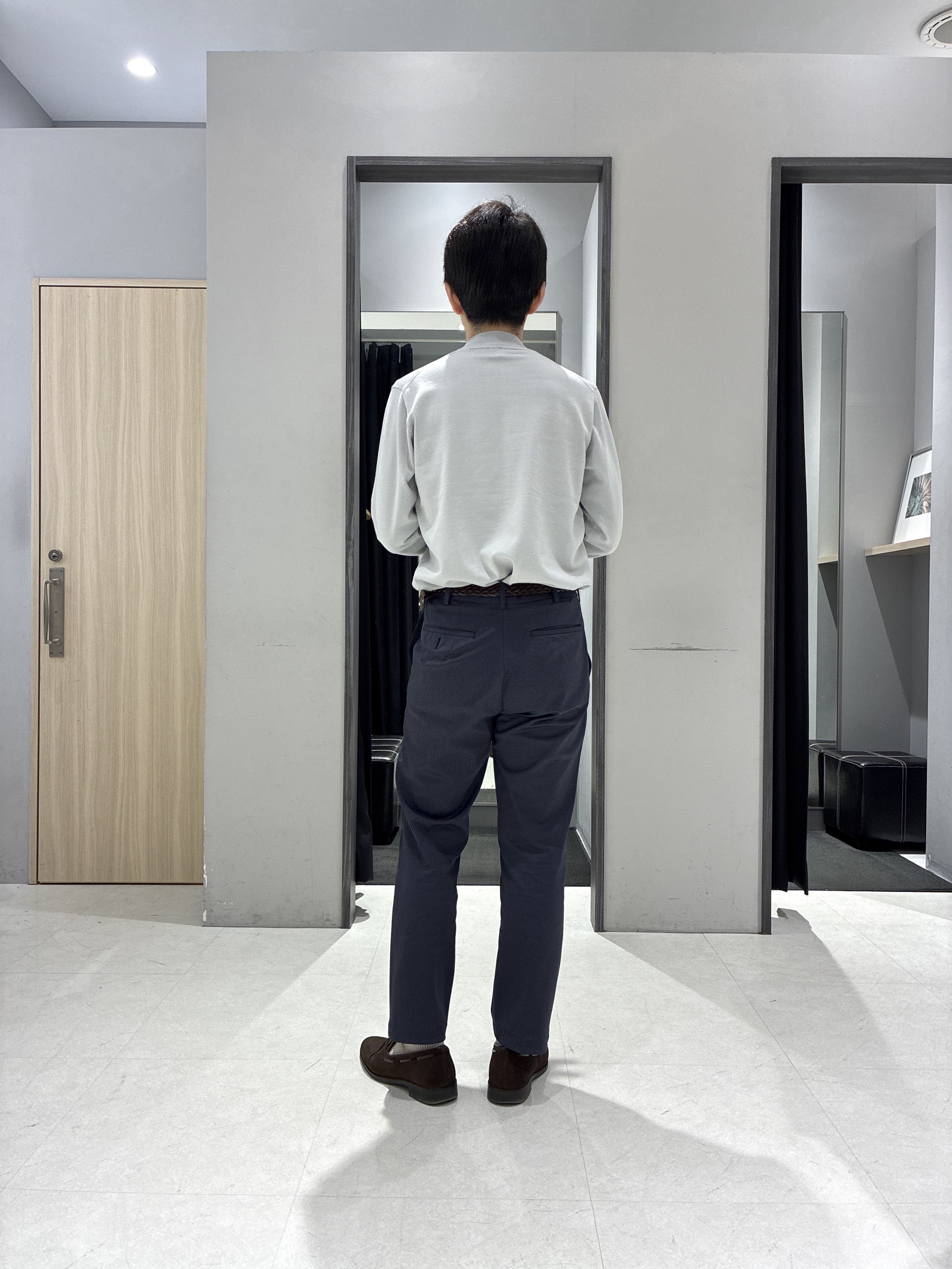 わいずみさんの「TAKEO KIKUCHI｜【360&deg;ストレッチ/軽量】None Of Stress ライト ジャケット（セットアップ対応）」を使ったコーディネート