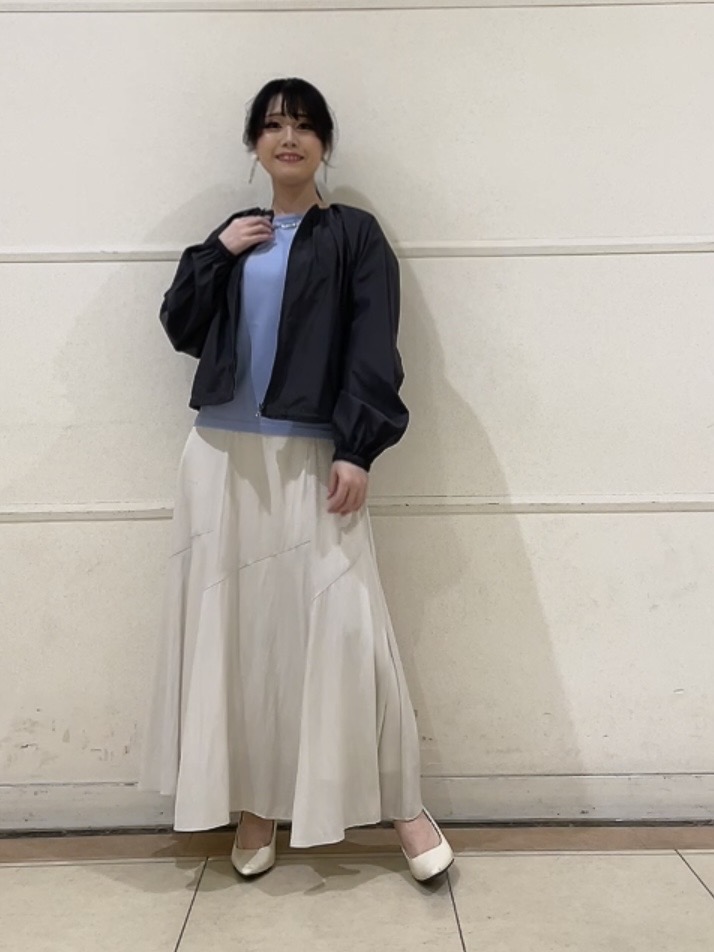 watanabeさんの「UNTITLED｜【セットアップ可/はっ水】シャイニータイプライターブルゾン」を使ったコーディネート