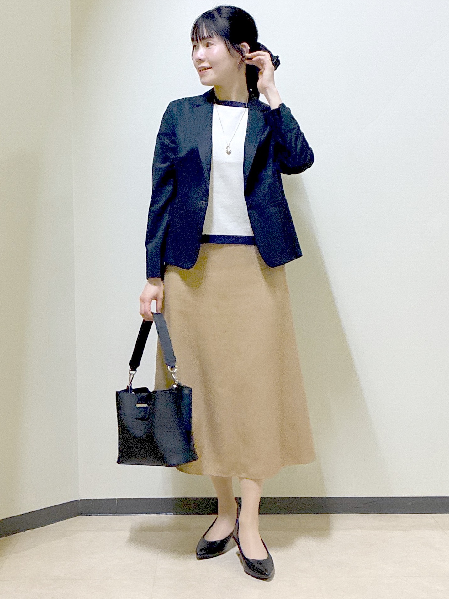  beni_gingerさんの「Reflect｜【SS-4Lサイズ／UVカット／接触冷感】匠ジャケット／ベーシックテーラード」を使ったコーディネート