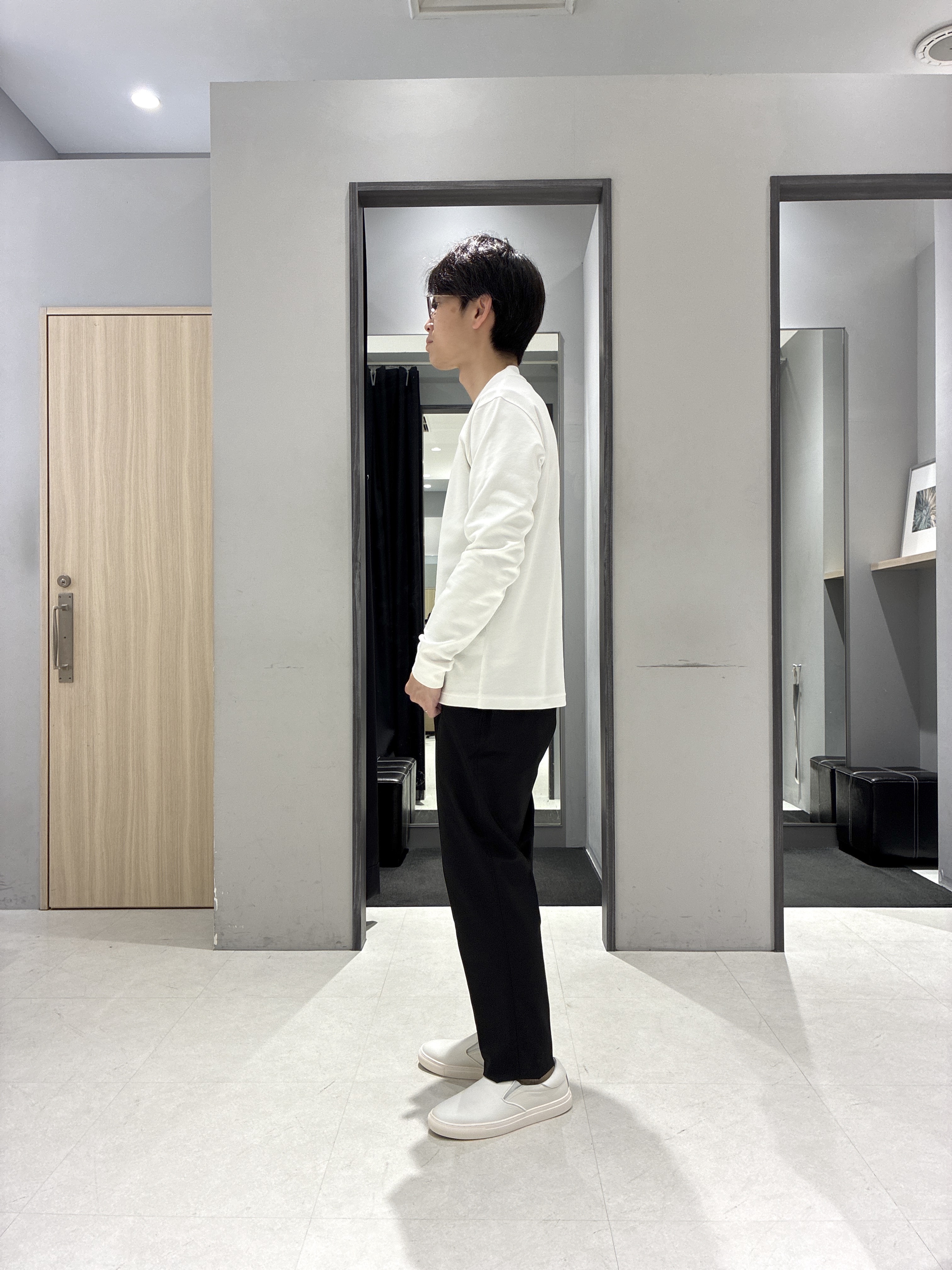わいずみさんの「TAKEO KIKUCHI｜【ON／OFF兼用】CARREMANファブリック ノーカラージャケット」を使ったコーディネート