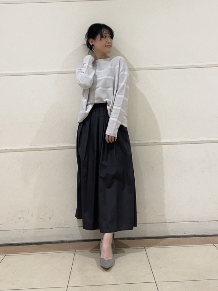 watanabeさんの「UNTITLED｜【ゆったり/洗える】クロップドニットプルオーバー」を使ったコーディネート