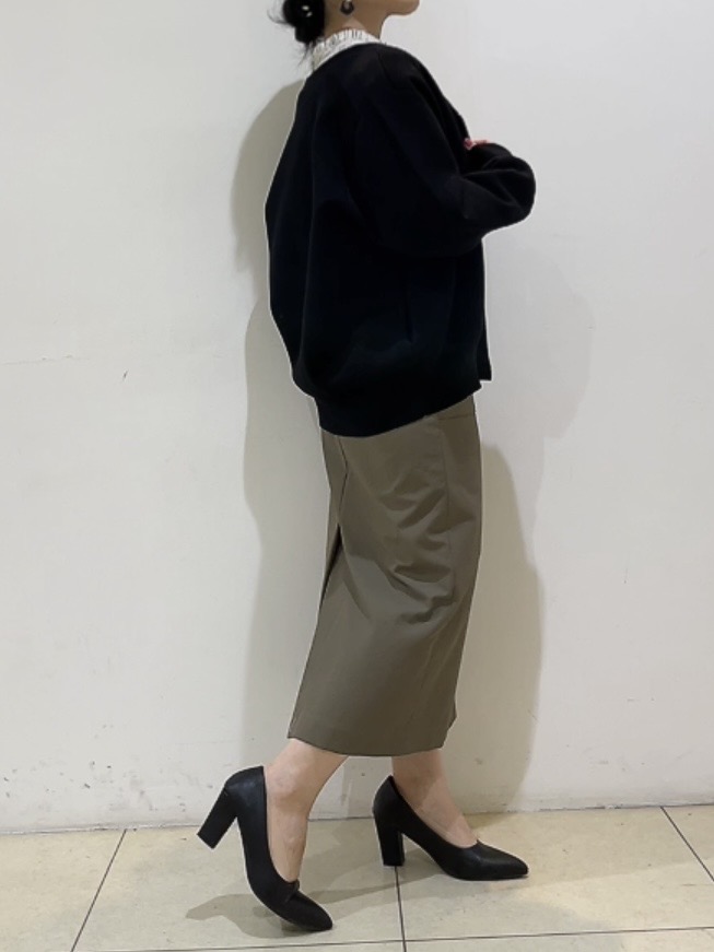 watanabeさんの「UNTITLED｜【軽羽織り/セットアップ可】ジップアップニットカーディガン」を使ったコーディネート