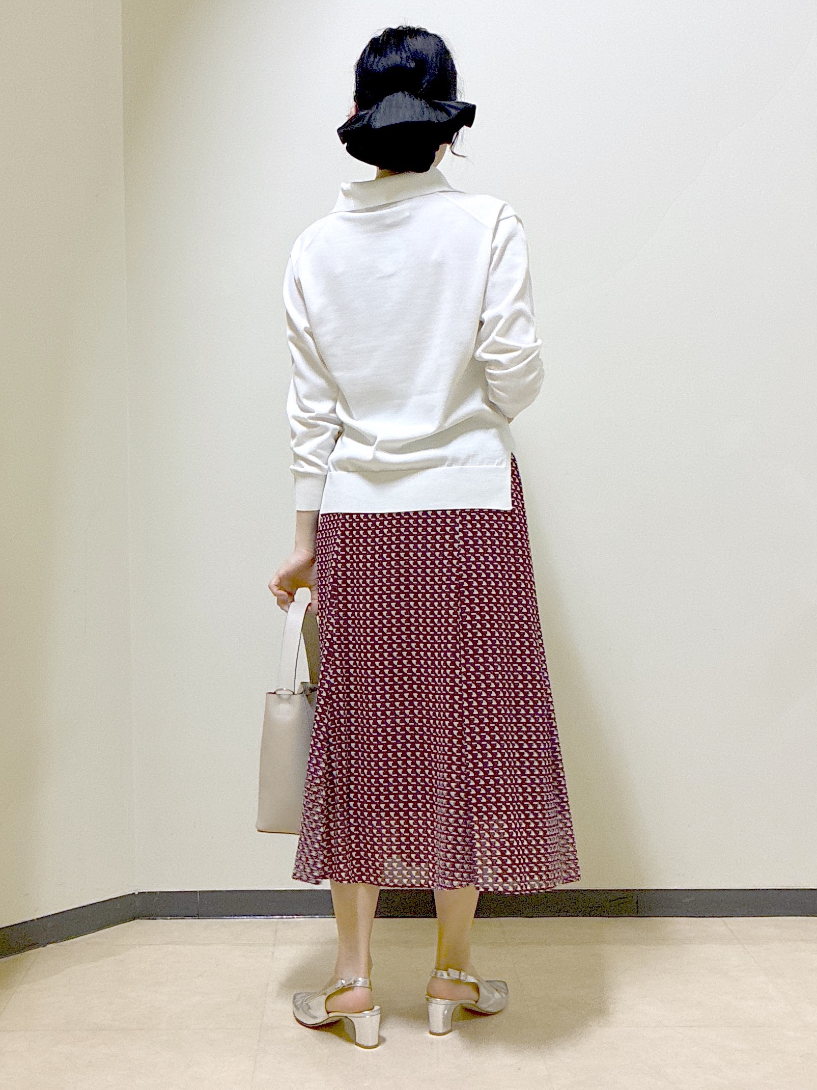  beni_gingerさんの「Reflect｜スキッパーネックニットプルオーバー」を使ったコーディネート