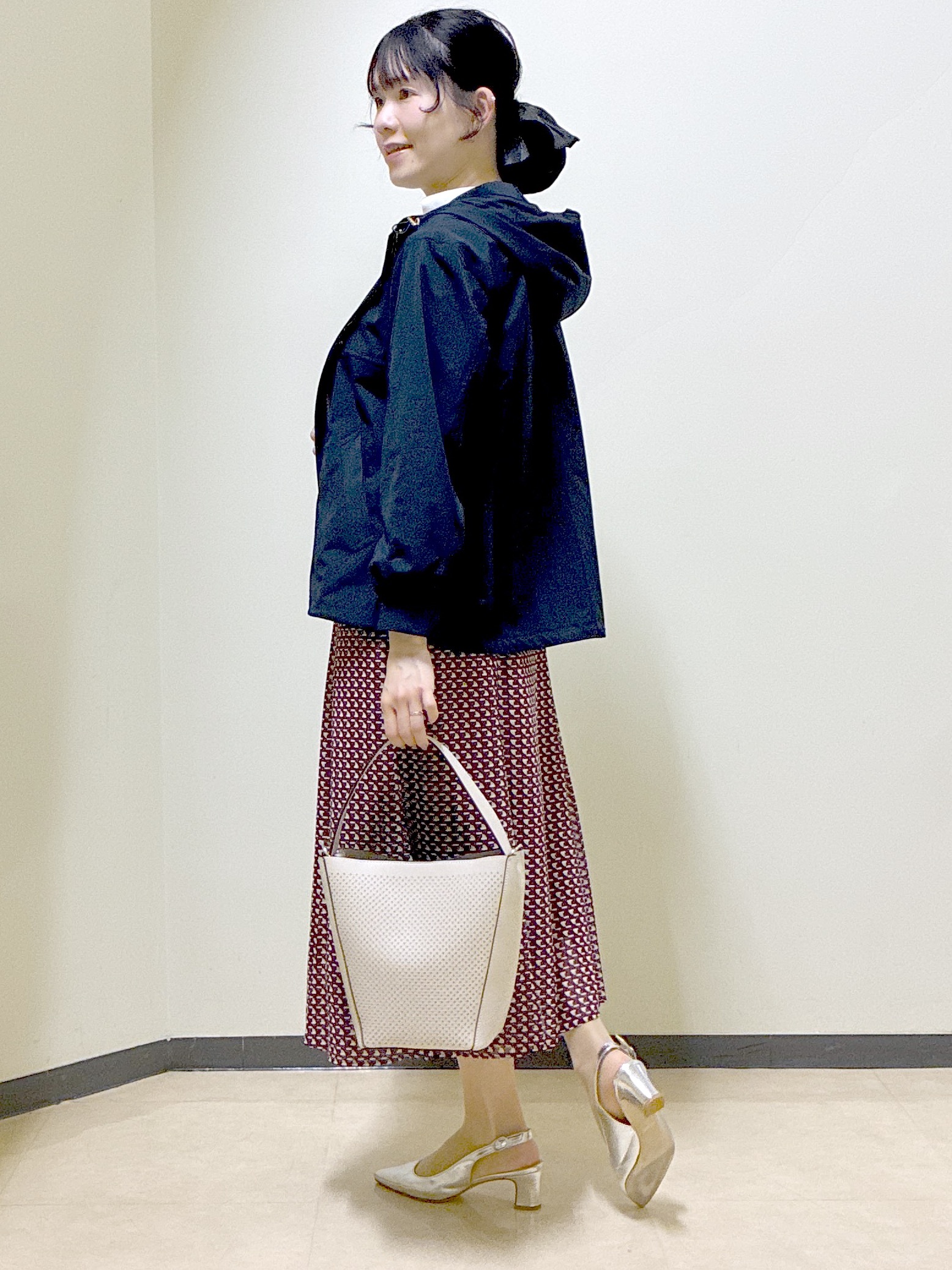  beni_gingerさんの「Reflect｜スキッパーネックニットプルオーバー」を使ったコーディネート