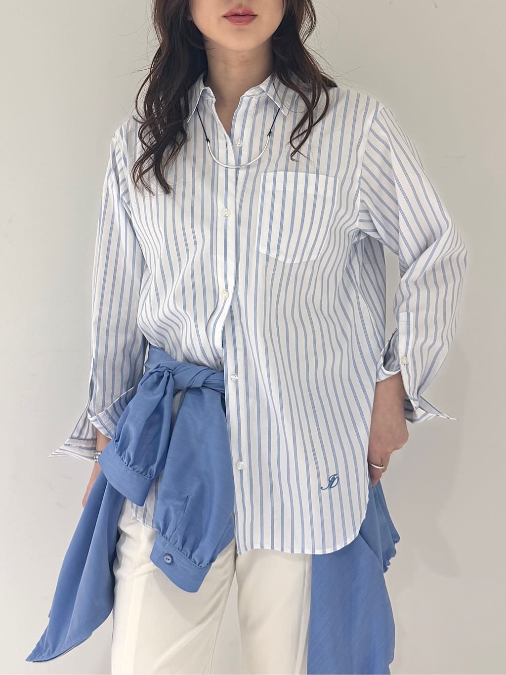 そんさんの「INDIVI｜【洗える／大人シアー】エアリー バルーンブルゾン」を使ったコーディネート