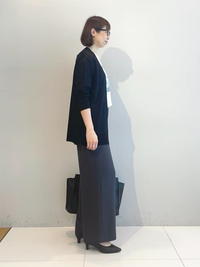 murayamaさんの「INDIVI｜【UVケア／選べるグラフィック】スムースジャージTシャツ」を使ったコーディネート