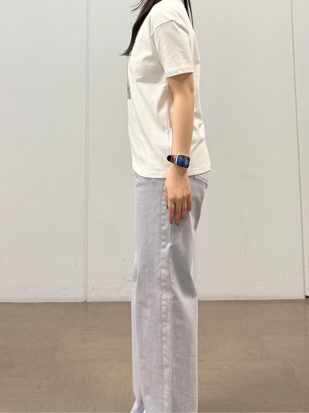 mizukiさんの「INDIVI｜【洗える／大人シアー】エアリー バルーンブルゾン」を使ったコーディネート