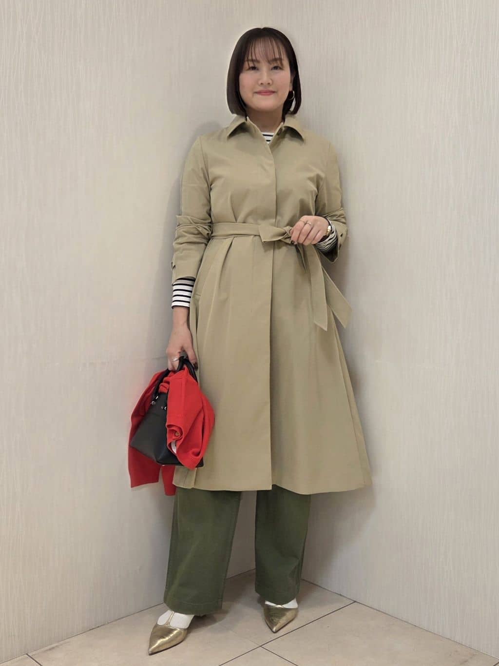 naokoさんの「UNTITLED｜【はっ水/洗える】タスランステンカラーコート」を使ったコーディネート