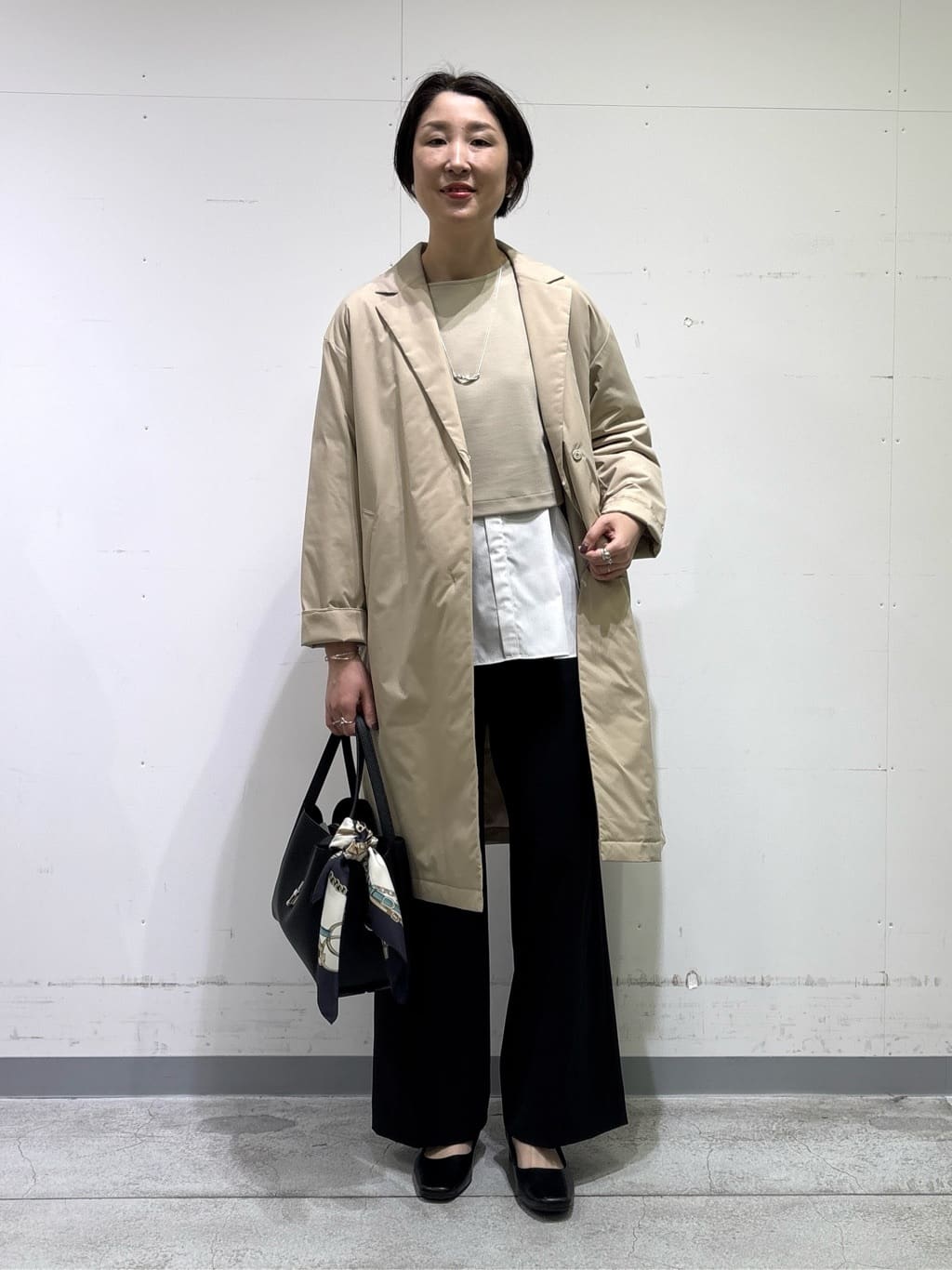 yuriさんの「INDIVI｜【洗える／UVケア】レイヤード風デザイントップス」を使ったコーディネート