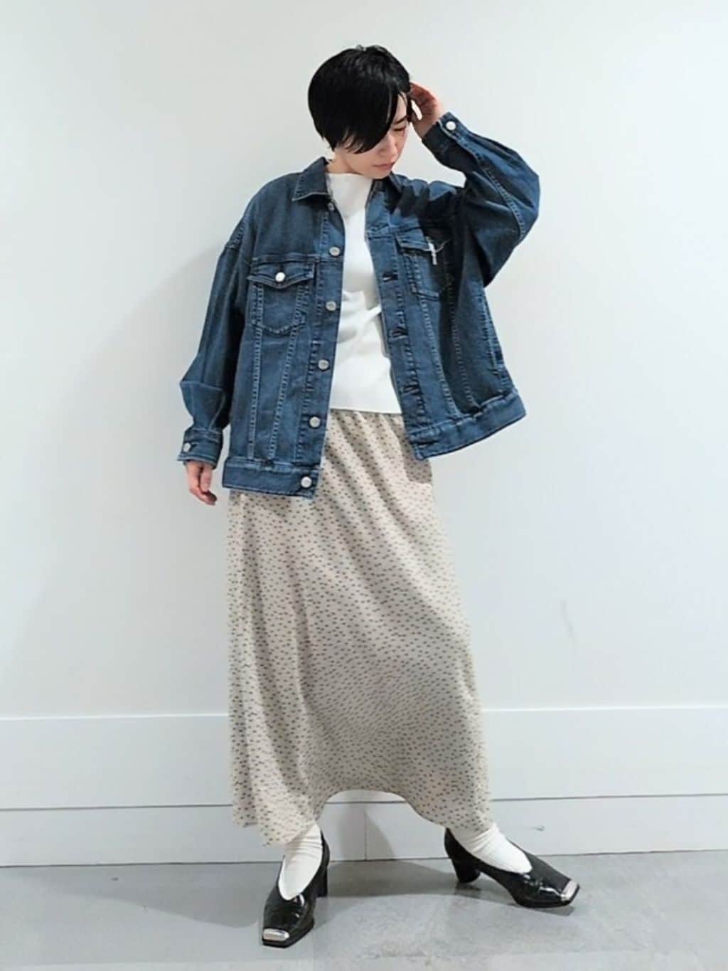 ミズタさんの「UNTITLED｜【Healthy DENIM】別注Bran／デニムジャケット」を使ったコーディネート