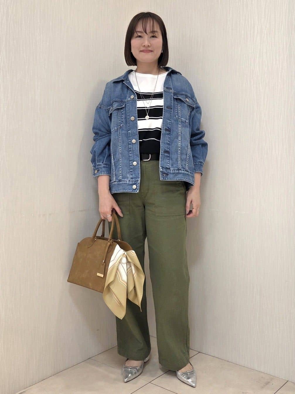 naokoさんの「UNTITLED｜【Healthy DENIM】別注Bran／デニムジャケット」を使ったコーディネート