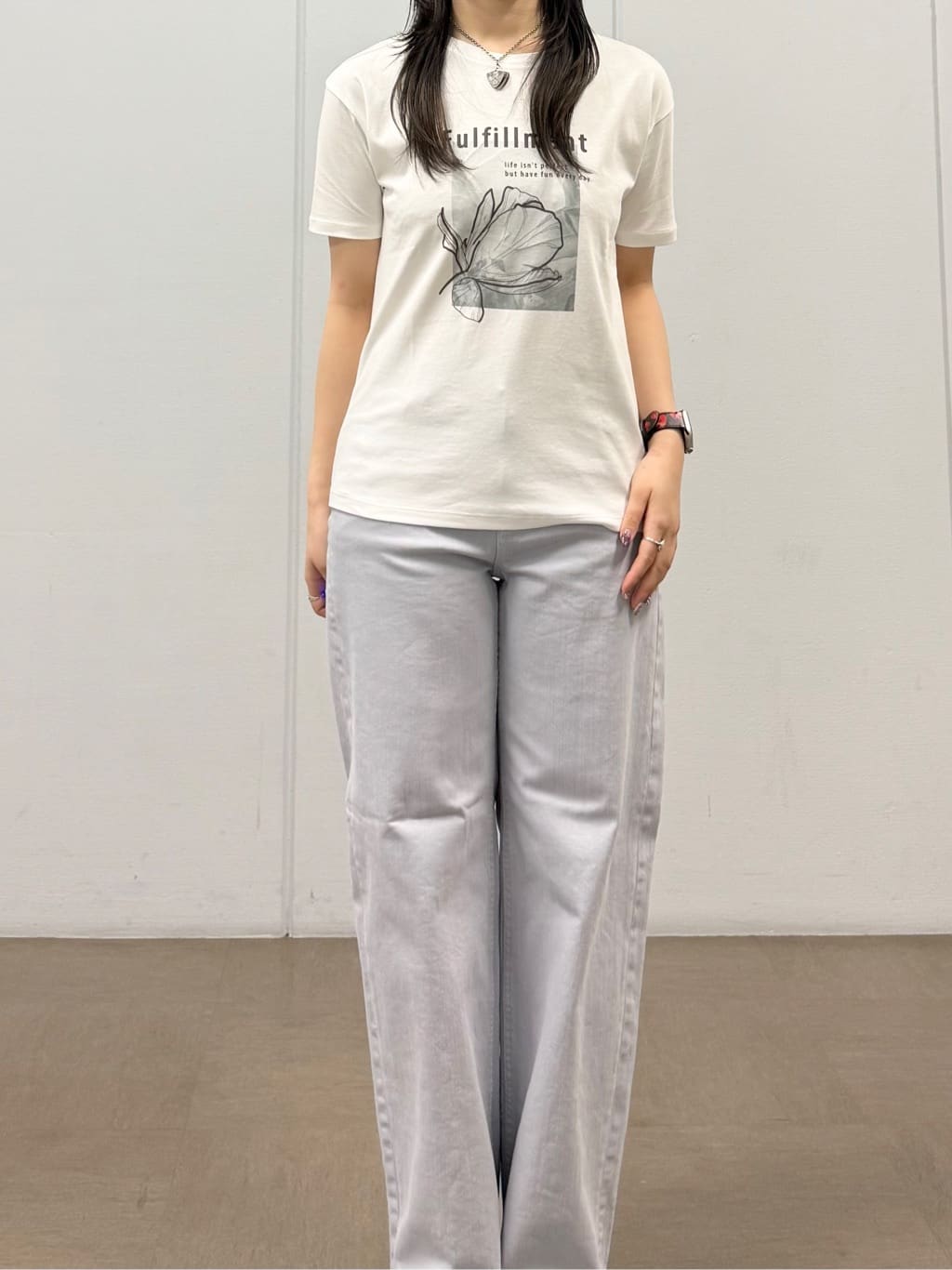 mizukiさんの「INDIVI｜【洗える／大人シアー】エアリー バルーンブルゾン」を使ったコーディネート