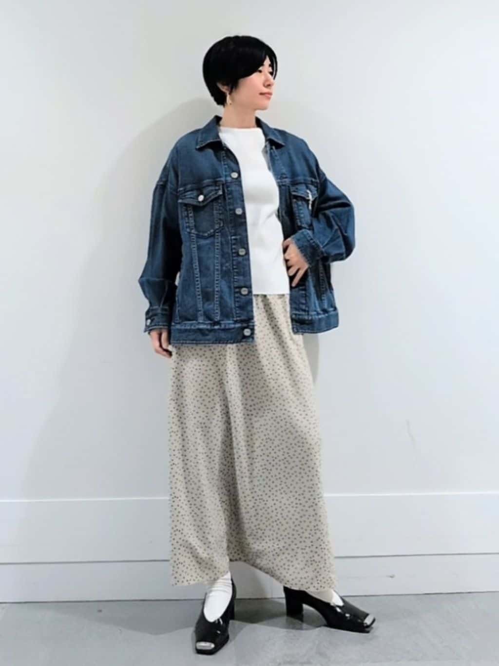 ミズタさんの「UNTITLED｜【Healthy DENIM】別注Bran／デニムジャケット」を使ったコーディネート