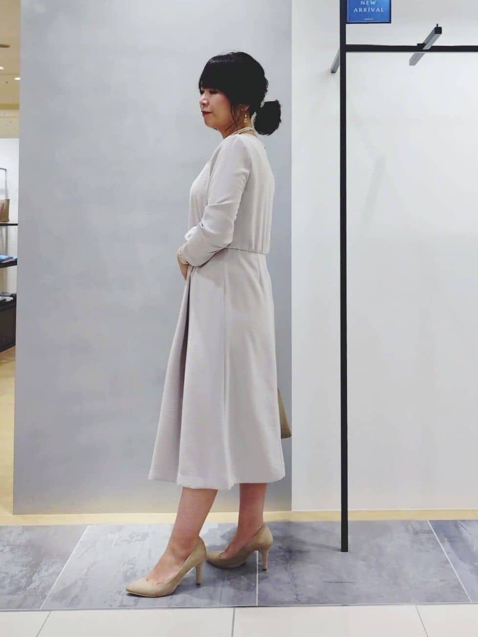 TOMOMIさんの「INDIVI｜【洗える／多機能／SETUP可】着る日傘ダブルジャケット」を使ったコーディネート