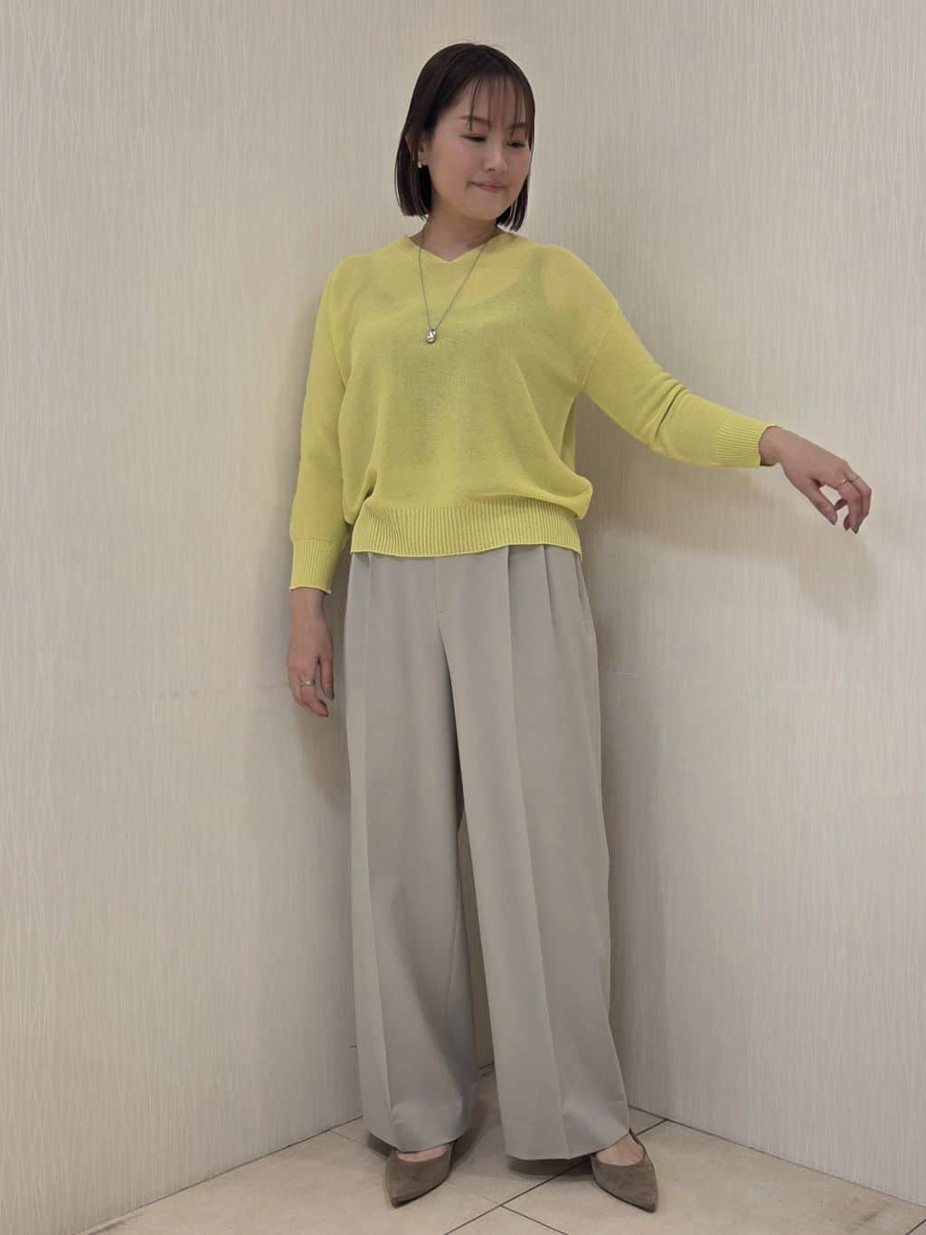 naokoさんの「UNTITLED｜【セットアップ可/はっ水】シャイニータイプライターブルゾン」を使ったコーディネート