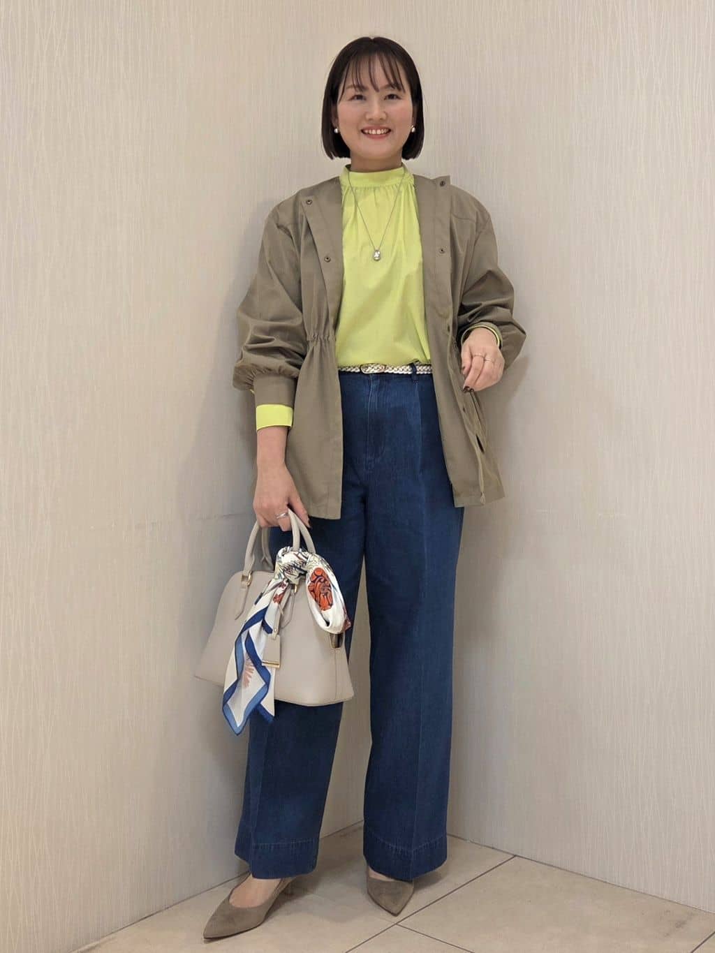 naokoさんの「UNTITLED｜【はっ水】ライトコットンミリタリーコート」を使ったコーディネート