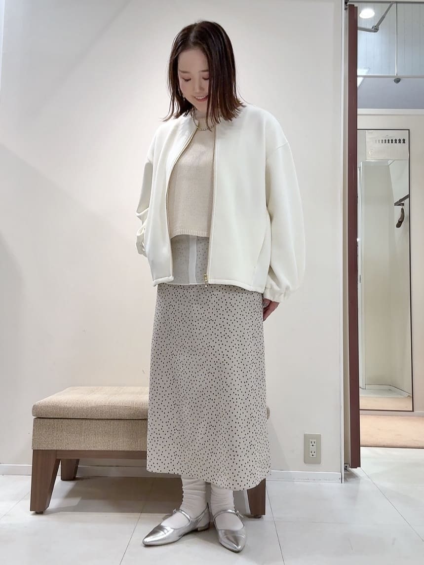 YUIさんの「UNTITLED｜【春アウター/ゆったり】ダンボールジップブルゾン」を使ったコーディネート