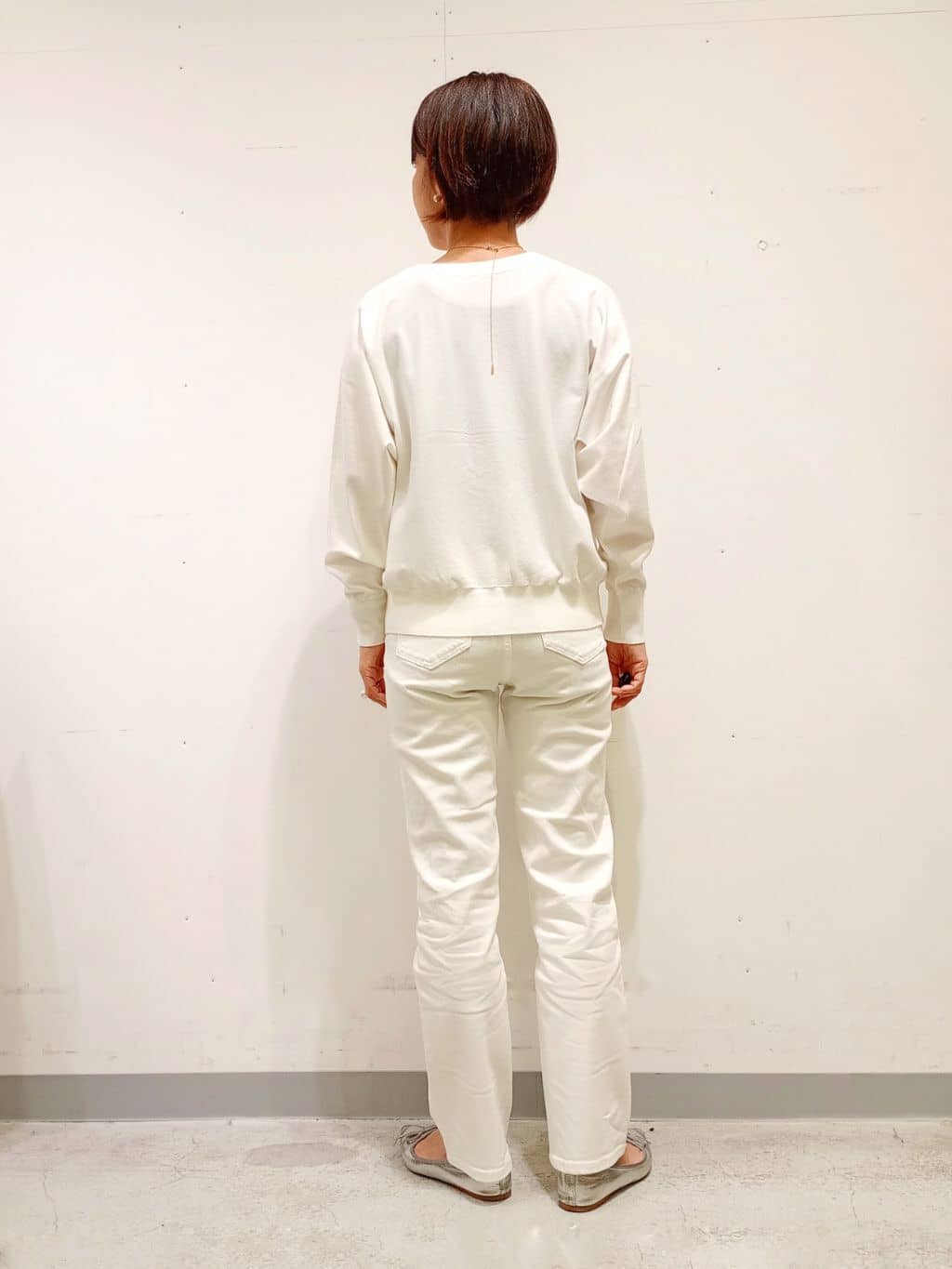 Kさんの「INDIVI｜【撥水／フード取外し可】凹凸素材ブルゾン」を使ったコーディネート