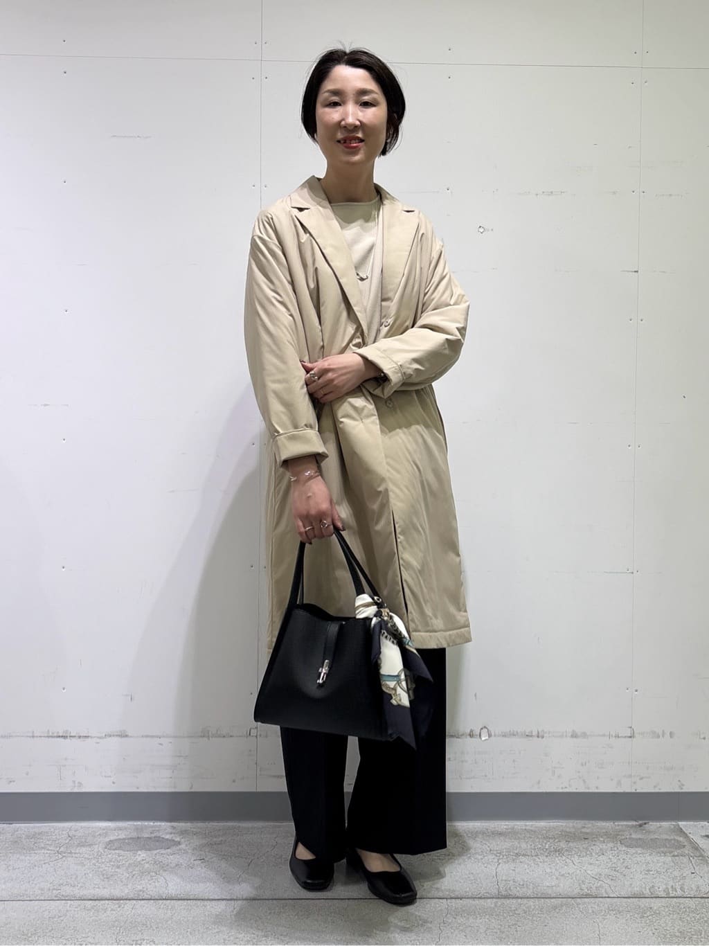 yuriさんの「INDIVI｜【洗える／UVケア】レイヤード風デザイントップス」を使ったコーディネート