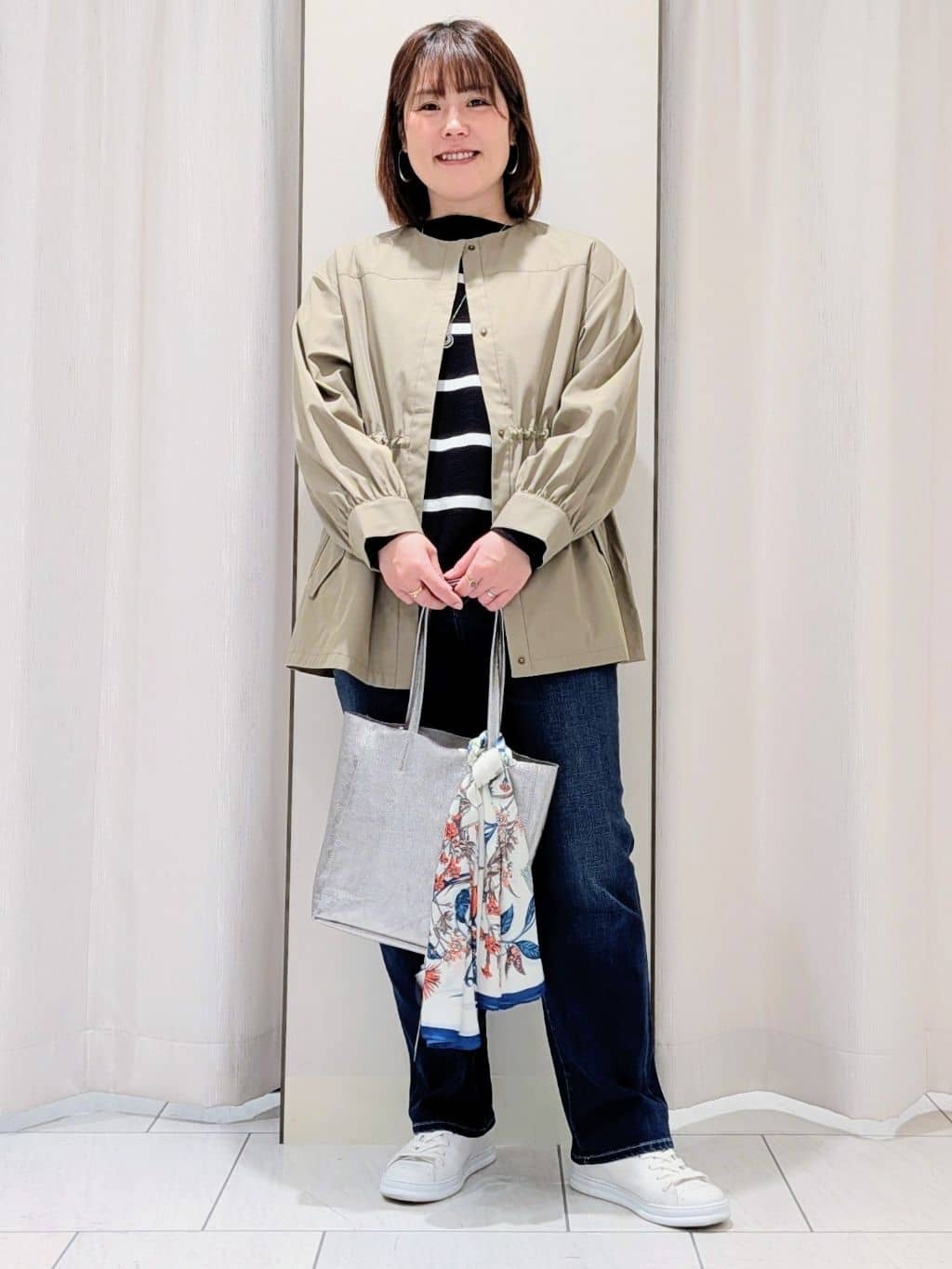 Onumaさんの「UNTITLED｜【はっ水】ライトコットンミリタリーコート」を使ったコーディネート