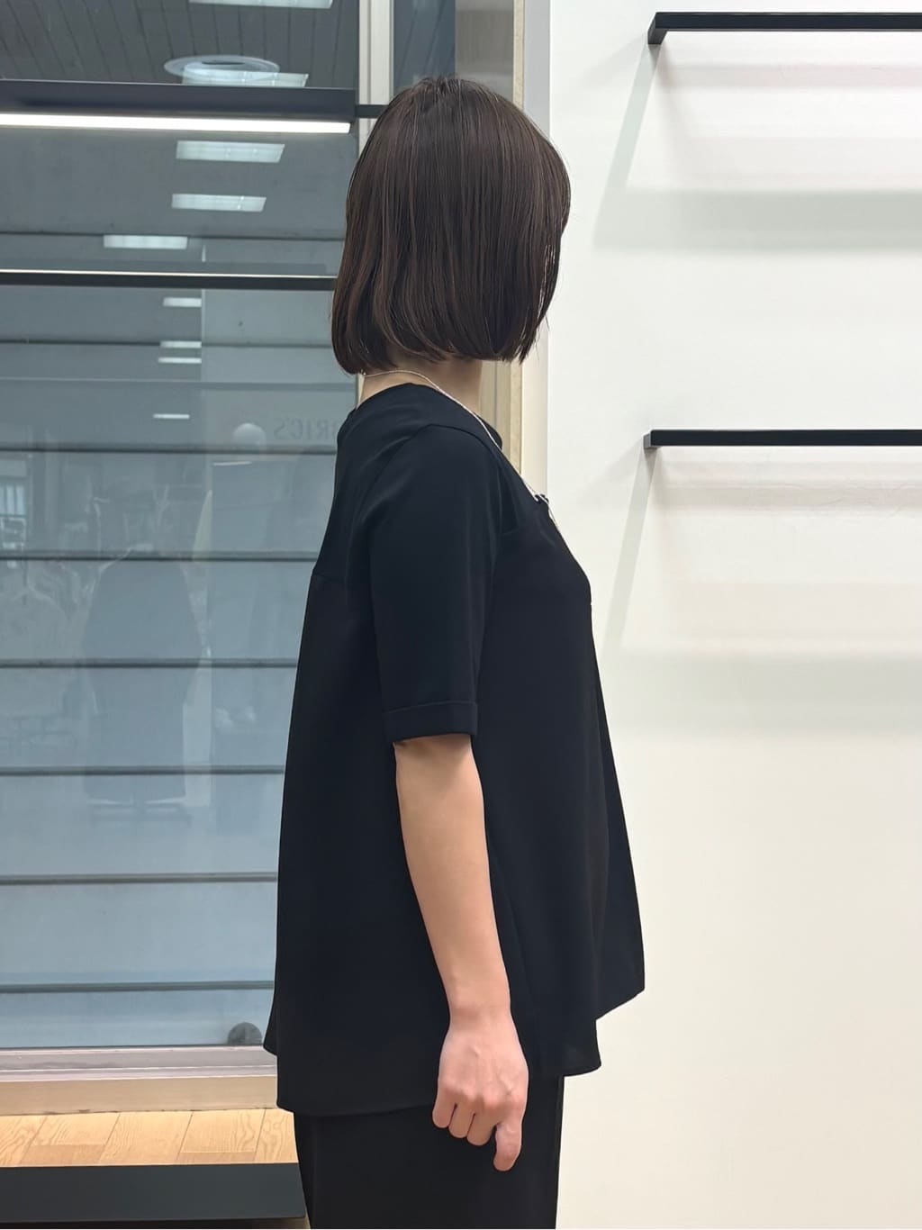 asamiさんの「INDIVI｜【着る日傘／SETUP可能】ビスチェレイヤード風トップス」を使ったコーディネート