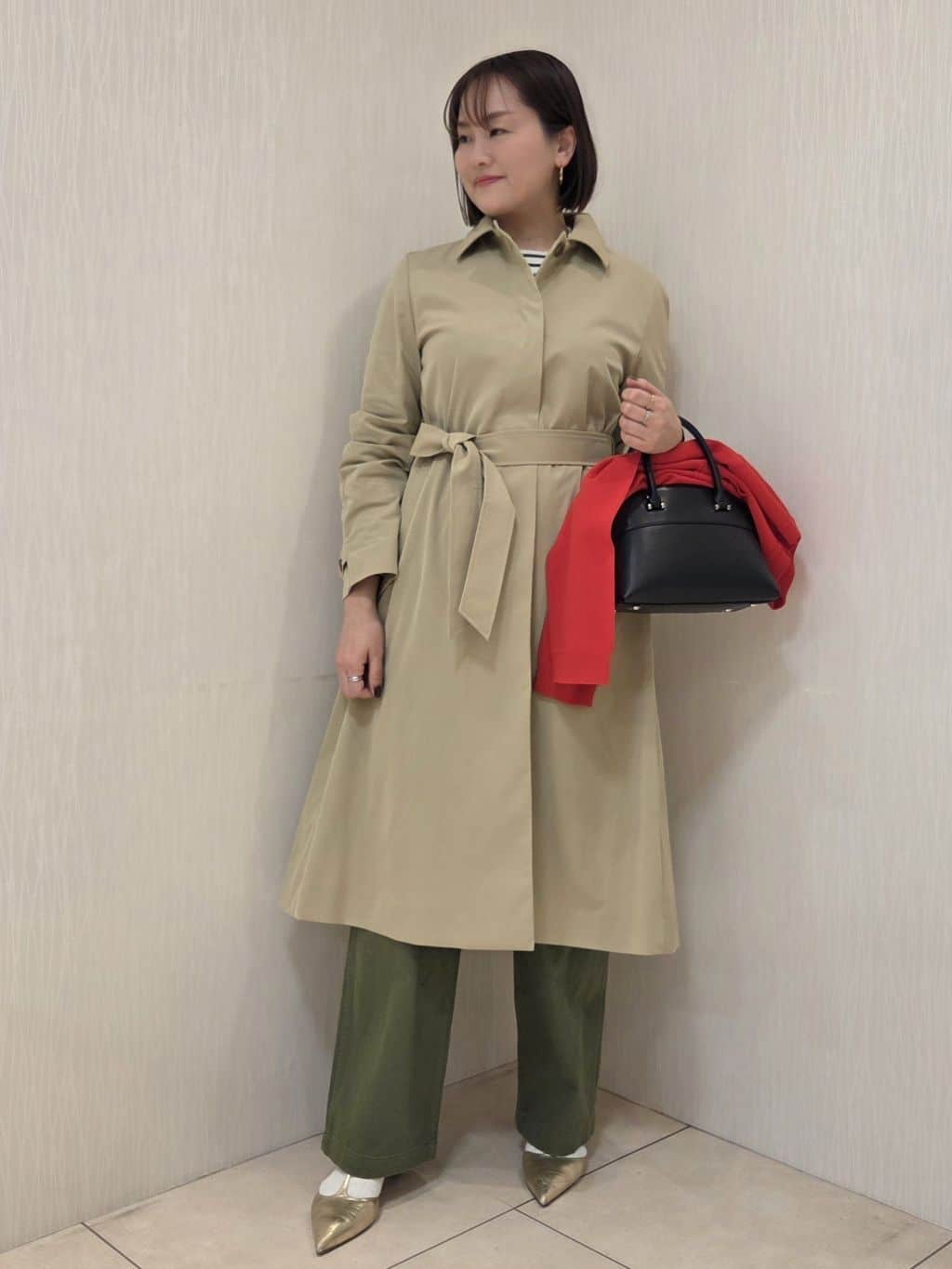 naokoさんの「UNTITLED｜【はっ水/洗える】タスランステンカラーコート」を使ったコーディネート