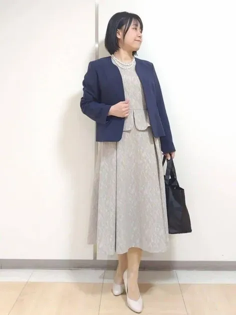 【極美品】ローラアシュレイ ノーカラー ツイード セットアップ フォーマル M LAURA ASHLEY - ローラアシュレイ セットアップ ツイード上下セット