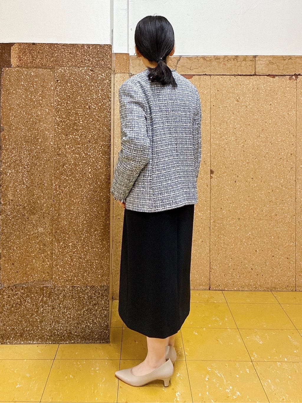 hattoriさんの「INDIVI｜【追加6/日本製】2連フェイクパールネックレス」を使ったコーディネート