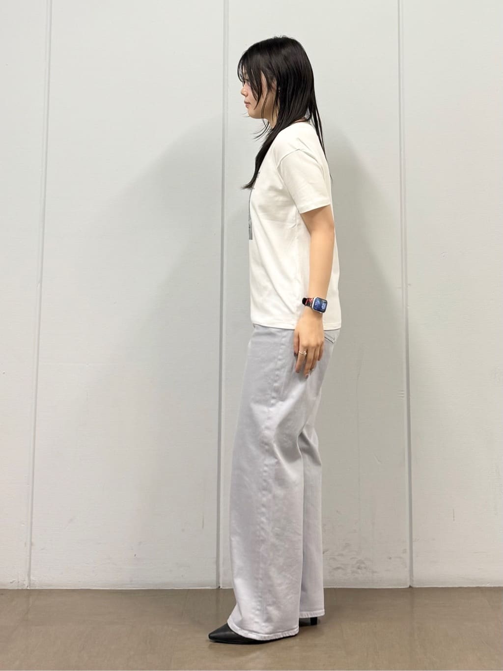 mizukiさんの「INDIVI｜【洗える／大人シアー】エアリー バルーンブルゾン」を使ったコーディネート