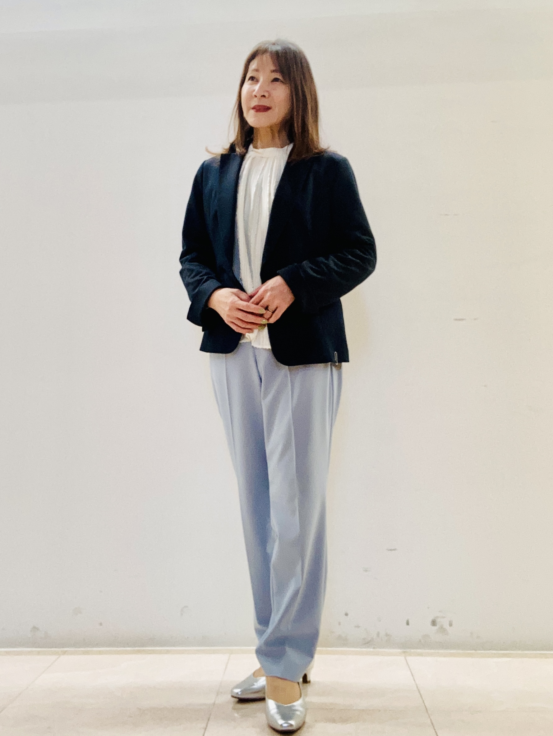 kurodaさんの「Reflect｜【SS-4Lサイズ／UVカット／接触冷感】匠ジャケット／ベーシックテーラード」を使ったコーディネート