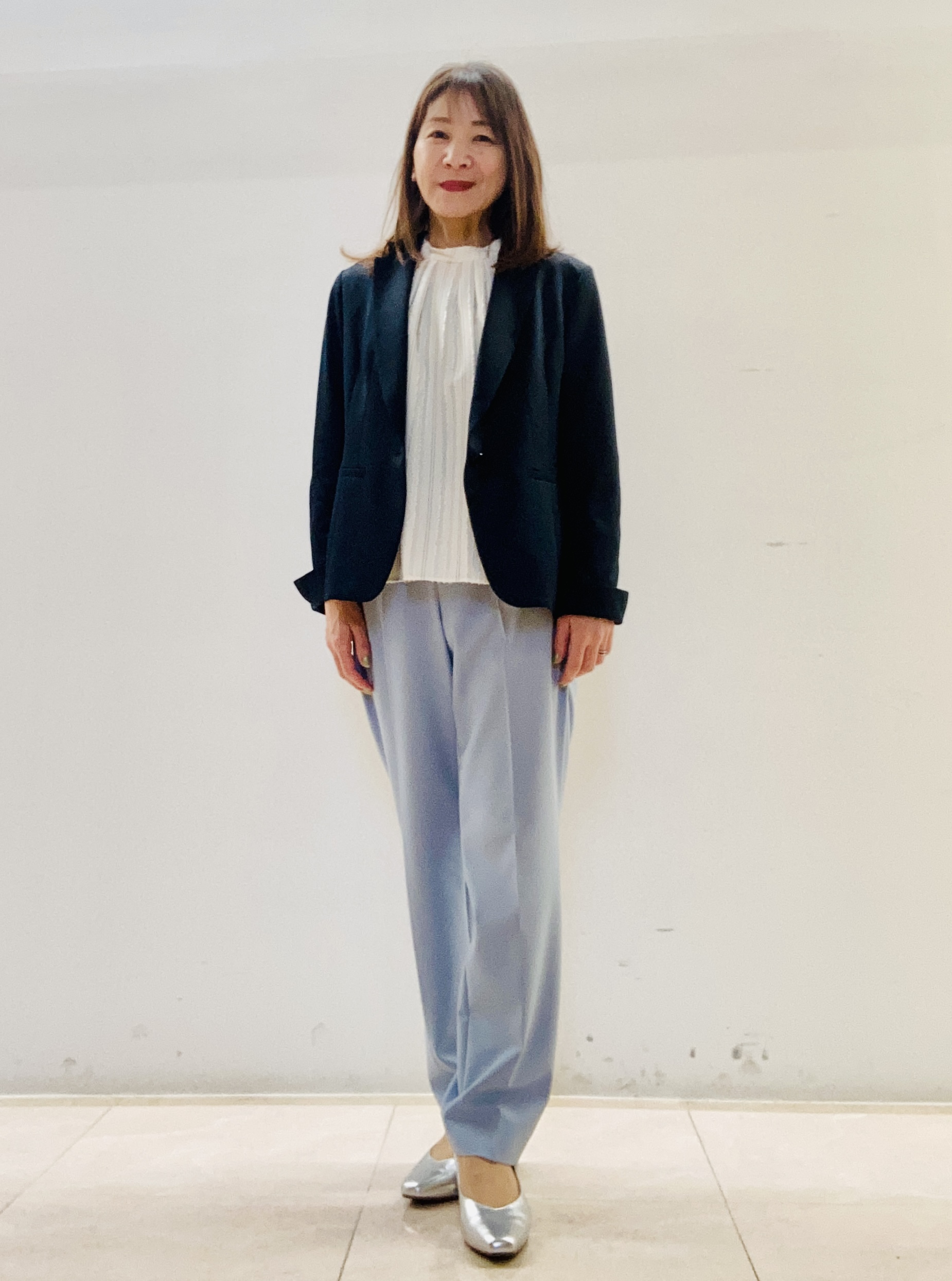 kurodaさんの「Reflect｜【SS-4Lサイズ／UVカット／接触冷感】匠ジャケット／ベーシックテーラード」を使ったコーディネート