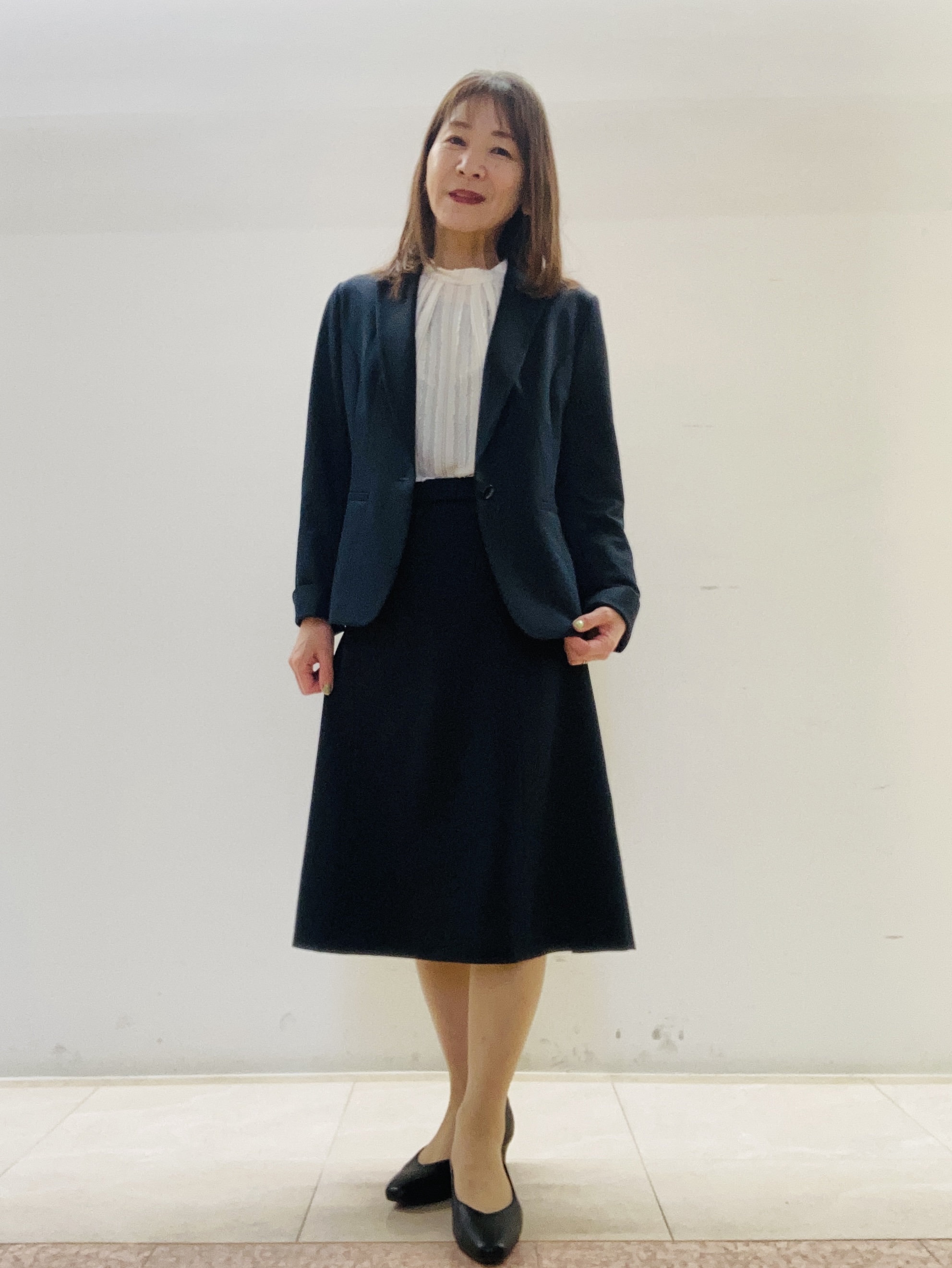 kurodaさんの「Reflect｜【SS-4Lサイズ／UVカット／接触冷感】匠ジャケット／ベーシックテーラード」を使ったコーディネート
