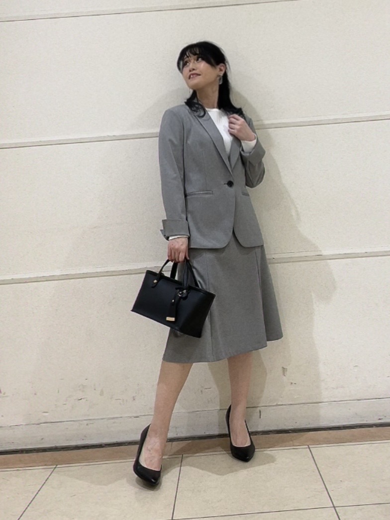 watanabeさんの「UNTITLED｜【UV/接触冷感/スーツ】ジャージテーラードジャケット」を使ったコーディネート