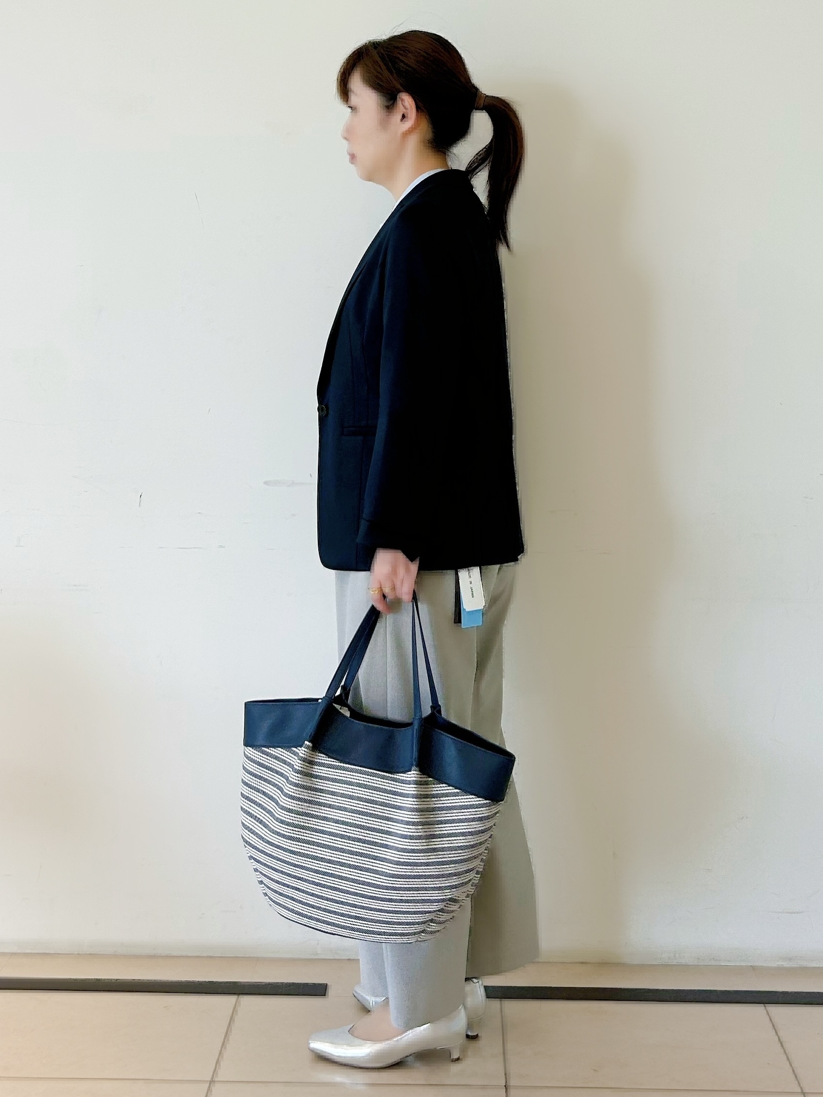 ひーさんの「Reflect｜【SS-4Lサイズ／UVカット／接触冷感】匠ジャケット／ロングテーラード」を使ったコーディネート