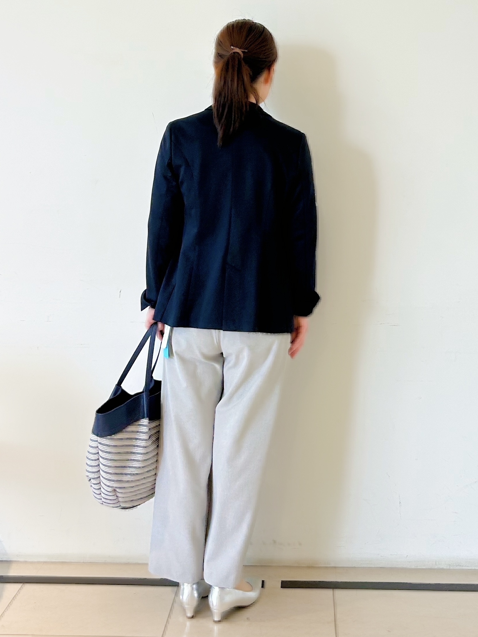 ひーさんの「Reflect｜【SS-4Lサイズ／UVカット／接触冷感】匠ジャケット／ロングテーラード」を使ったコーディネート