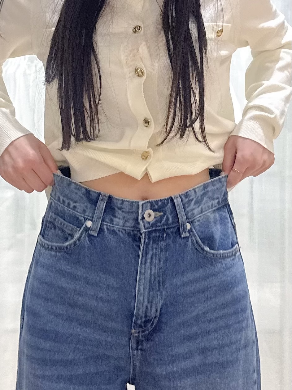 ぞうげさんの「OPAQUE.CLIP｜ボクシークルーネックカーディガン【洗濯機OK】《5col》」を使ったコーディネート