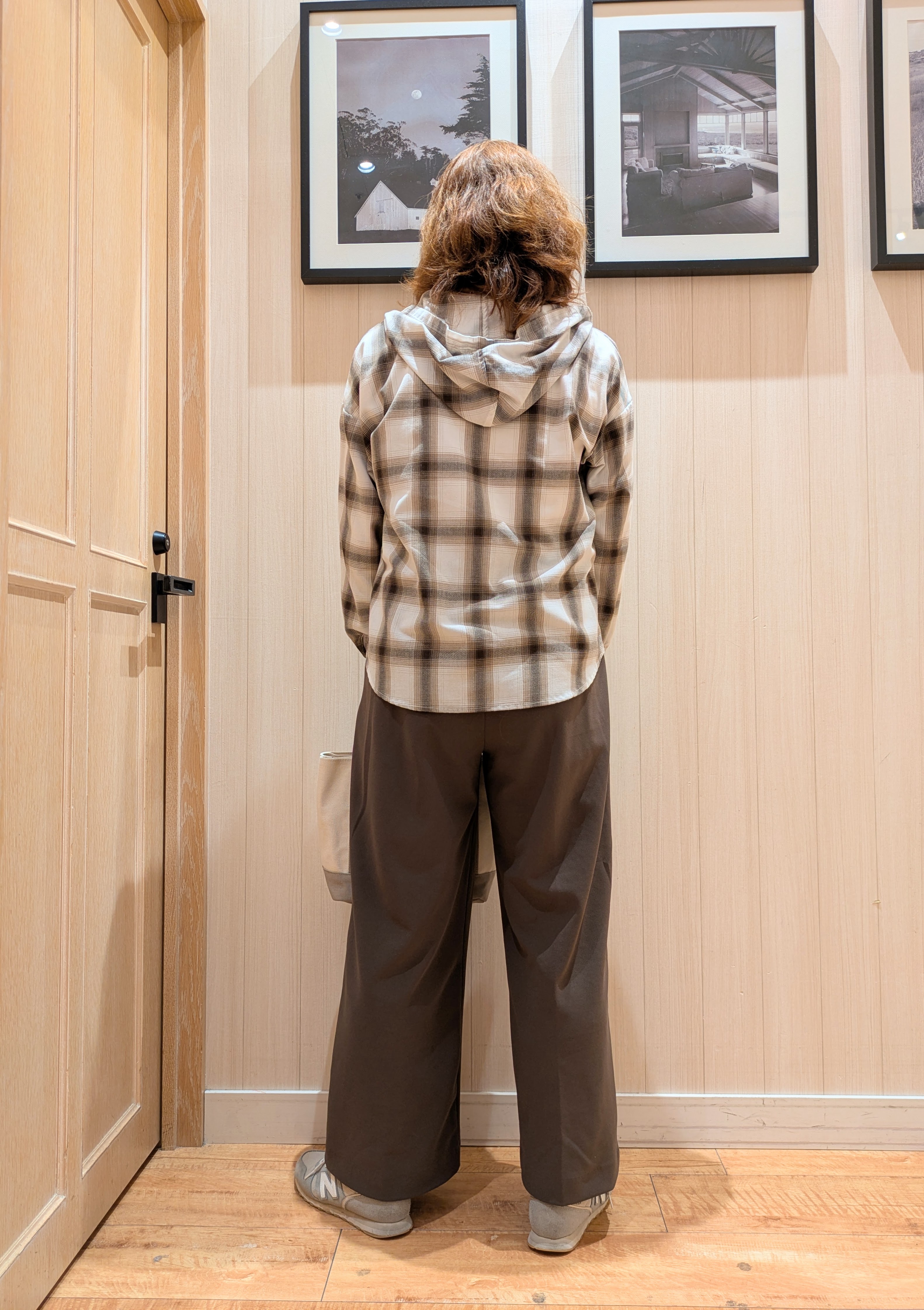 S☆mama さんの「SHOO･LA･RUE｜【洗濯機可】涼しげで軽やかな チェックシャツパーカ」を使ったコーディネート